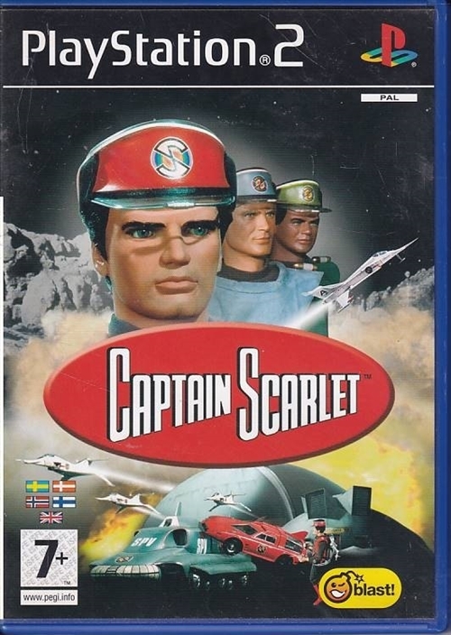 Captain Scarlet - PS2 (B Grade) (Genbrug)